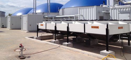 Raffreddatore d'aria - Deltatherm Hirmer GmbH - d'acqua / ad uso industriale / per trattamento di acqua