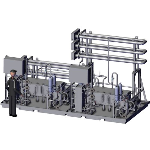 Banco di prova di pressione - EUGEN WOERNER GmbH & Co. KG - di prestazione / temperatura / di portata