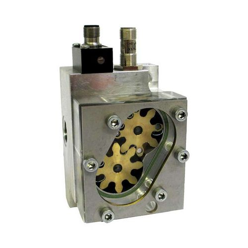 Misuratore di portata a ingranaggi - KUZ-F - EUGEN WOERNER GmbH & Co. KG - volumetrico / per olio