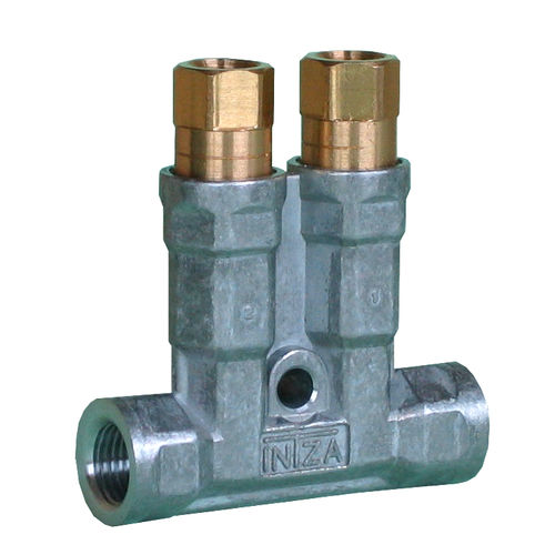 Distributore di lubrificante - VEI-A - EUGEN WOERNER GmbH & Co. KG - linea singola
