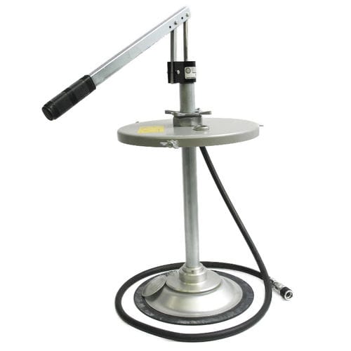 Pompa per grasso manuale - PFA-D - EUGEN WOERNER GmbH & Co. KG - a piatto premente