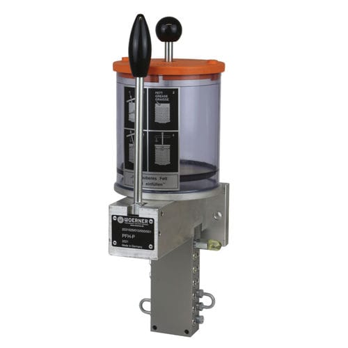 Pompa per grasso elettrica - PFH-P - EUGEN WOERNER GmbH & Co. KG - manuale / a piatto premente