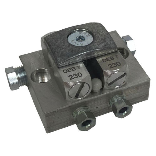 Distributore di lubrificante - VEB-D - EUGEN WOERNER GmbH & Co. KG - linea singola / modulare / in alluminio