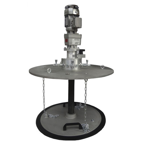Pompa per grasso elettrica - GMZ-E - EUGEN WOERNER GmbH & Co. KG - a piatto premente