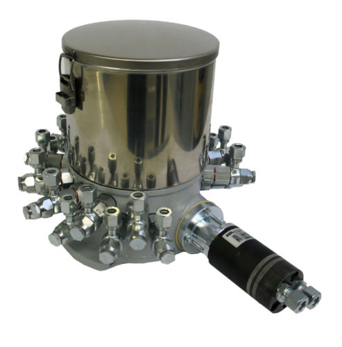 Pompa a pistone - GMF-S - EUGEN WOERNER GmbH & Co. KG - per olio / per grasso fluido / elettrica