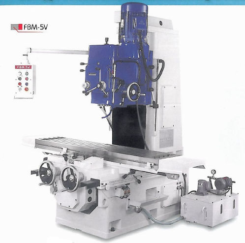 Alesatrice-fresatrice convenzionale - FBM-5V - Frejoth International Ltd. - ad azionamento manuale / verticale / multiasse