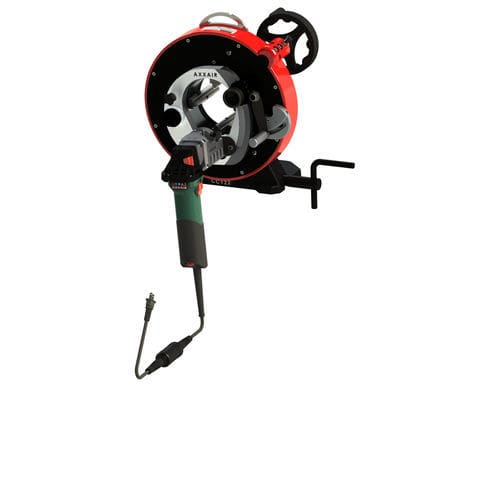 Smussatrice orbitale - GA122 - AXXAIR - elettrica / portatile / per tubi