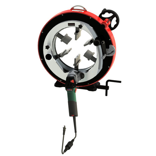 Smussatrice orbitale - GA322 - AXXAIR - elettrica / portatile / per tubi