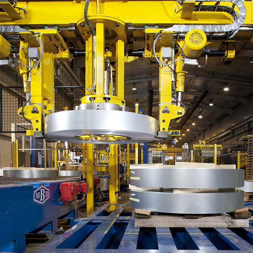 Linea di imballaggio di bobina - HEINRICH GEORG GmbH - automatica