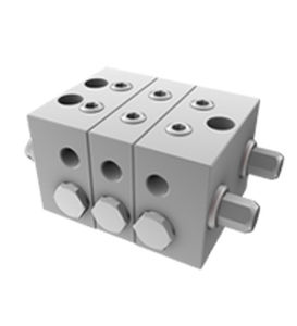 Valvola a pistone - DPA - I.L.C. srl - per olio / in linea / doppia