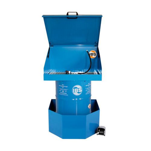 Macchina per pulizia a spruzzo - KD - IBS Scherer - a solvente / a spazzzola / manuale