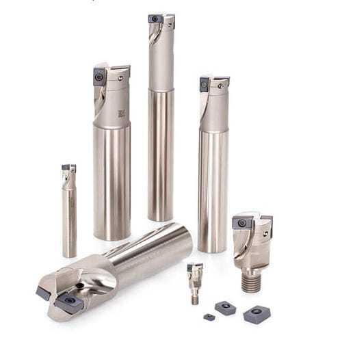 Fresa a inserti - EVLX series - Tungaloy EUROPE - per spallamento / a immersione / di foratura