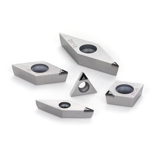 Inserto di tornitura PCD - 1QP series - Tungaloy EUROPE - PKD / in lega di alluminio / ad alta velocità