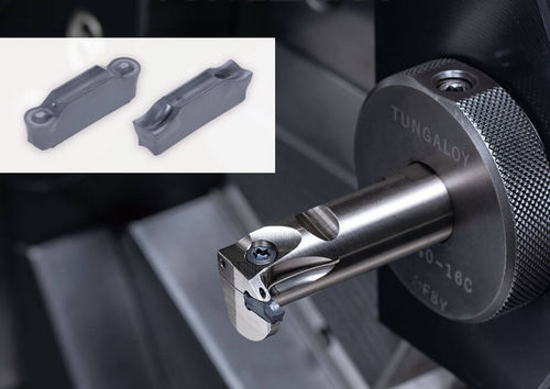 Utensile di scanalatura frontale - Tungaloy EUROPE - interno / a flangia / in carburo