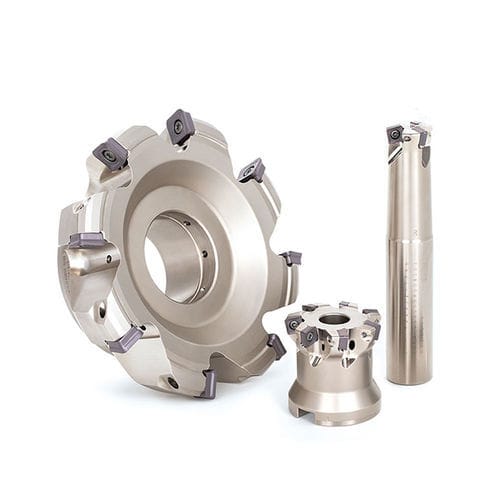 Fresa a inserti - MillQuadFeed - Tungaloy EUROPE - per metalli non ferrosi / per acciaio / per materiale temprato