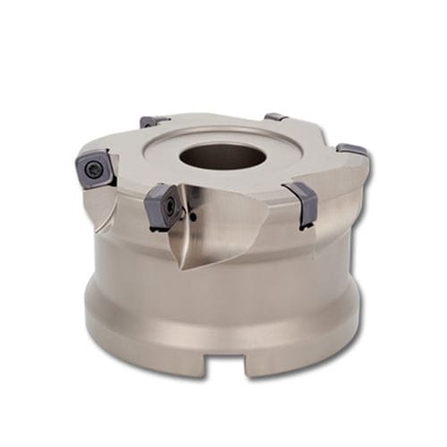 Fresa a riccio - DoFeedQuad - Tungaloy EUROPE - a inserti / a spianare / per acciaio al carbonio