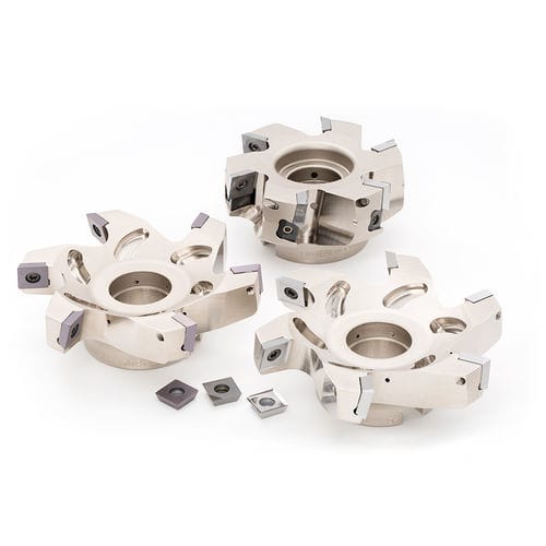 Fresa a inserti - TungMill / TFE12, EFE12 - Tungaloy EUROPE - a spianare / di finitura / per metalli non ferrosi