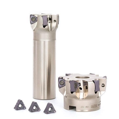 Fresa a inserti - DoForce-Tri - Tungaloy EUROPE - per spallamento / per taglio