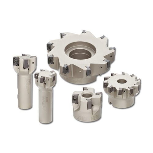 Fresa a riccio - DoRec - Tungaloy EUROPE - a inserti / per spallamento / per acciaio al carbonio