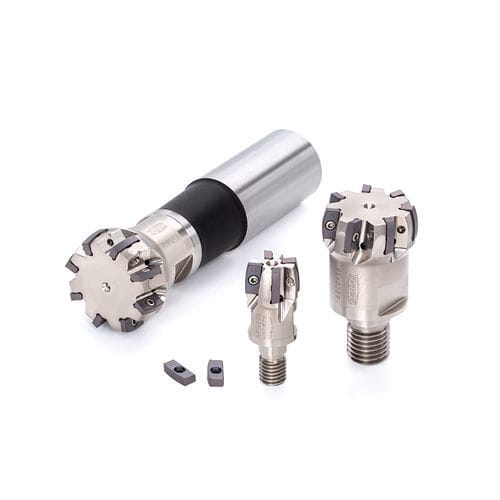 Fresa a inserti - AddForceBarrel - Tungaloy EUROPE - per profilatura / di angolo / per acciaio al carbonio