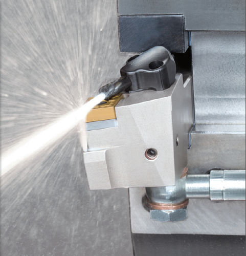 Utensile di tornitura esterno - TUNGJET - Tungaloy EUROPE - ad inserti amovibili / con fluido di raffreddamento ad alta pressione