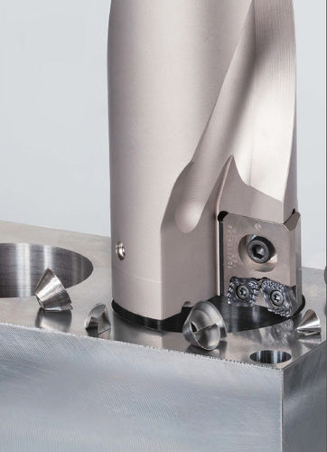 Punta a inserti multitaglienti - HYBRIDTACMILL  - Tungaloy EUROPE - multiuso / in carburo / elicoidale