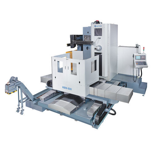 Alesatrice-fresatrice CNC - HBM-800 - L & W Machine Tools, Inc. - orizzontale / a tavola girevole / 3 assi