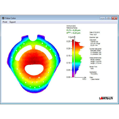 Software di interferometria ottica - ISA - Lamtech Lasermesstechnik GmbH - di misura / di controllo qualità / di immagine