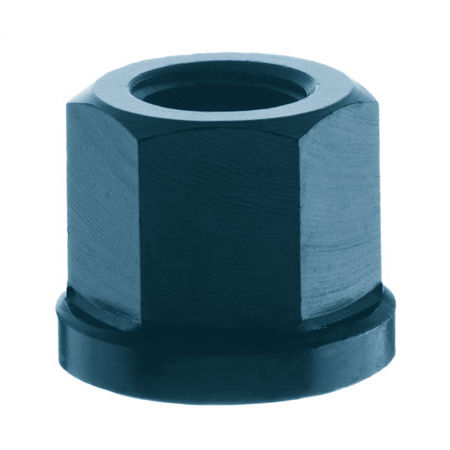 Dado esagonale - DIN 6331 - Lenzkes Spanntechnik GmbH - flangiato / di acciaio