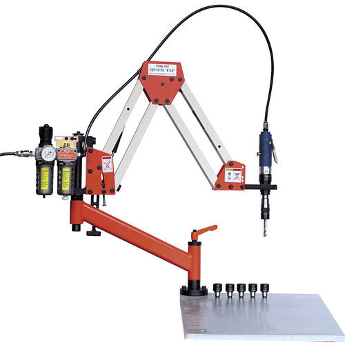 Macchina di maschiatura con braccio articolato - AS series - Maho Enterprise Co., Ltd. - verticale / da banco / pneumatica
