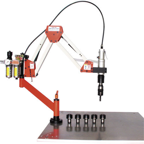Macchina di maschiatura con braccio articolato - AS series - Maho Enterprise Co., Ltd. - verticale / da banco / pneumatica