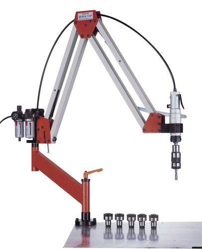Macchina di maschiatura con braccio articolato - Maho Enterprise Co., Ltd. - verticale / da banco / pneumatica
