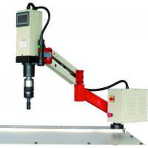 Macchina di maschiatura con braccio articolato - EMAQ-32 - Maho Enterprise Co., Ltd. - verticale / elettrica