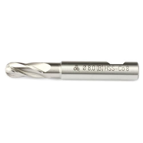 Fresa di testa semisferica - B0027230 series - Makina Takim Endüstrisi A.S. - a codolo / integrale / in acciaio rapido
