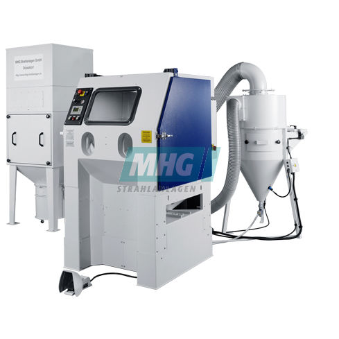 Cabina di sabbiatura manuale - SMG ERGO series - MHG Strahlanlagen GmbH - a pressione