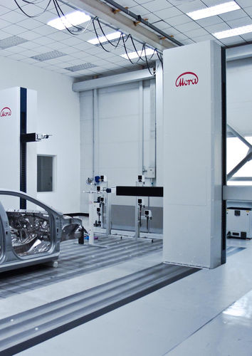 Macchina di misura a coordinate a braccio orizzontale - MµTOS - MORA Metrology GmbH - ottica / con cuscinetto a rulli