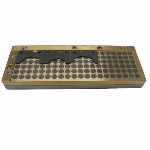 Piano magnetico rettangolare - PMCA - MVM srl - per rettifica