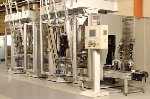 Linea di assemblaggio completamente automatica - SOCOPRESSES - semiautomatica / di controllo / di prova