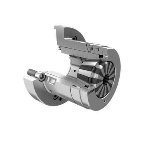 Mandrino di tornitura 6 ganasce - QUADRO® - Ortlieb Präzisions- - a pinza fissa / in acciaio / idraulico