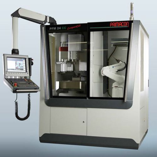 Cella robotizzata di fresatura - PFM 24 CC - PRIMACON Maschinenbau GmbH - per pezzi piccoli / compatta