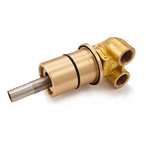 Giunto rotante per acqua - Z series - ROTOFLUX s.r.l. - a 2 passaggi / per colata continua / in ottone