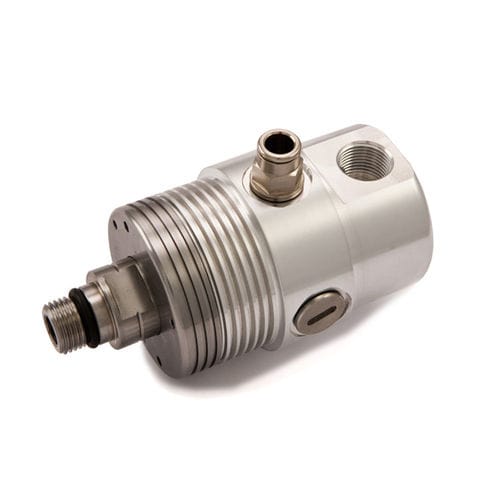 Giunto rotante per aria - B series - ROTOFLUX s.r.l. - per fluidi refrigeranti / per macchina utensile / in alluminio