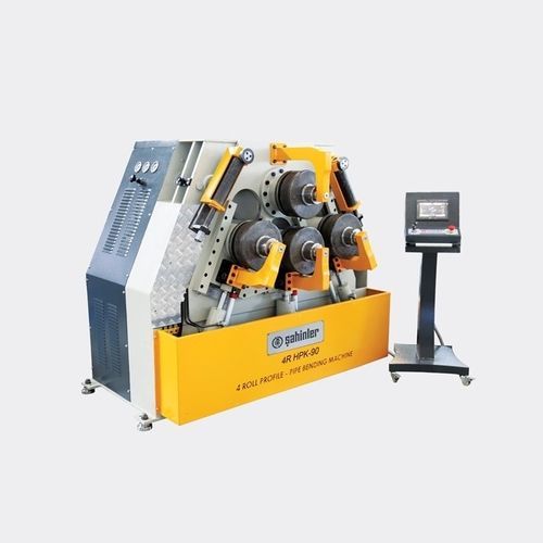 Curvatrice idraulica - 4R HPK 90 - Sahinler Metal Makina End. A.S. - per tubi / per profilati / a 4 rulli trascinatori