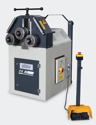 Curvatrice a motore - PK 35  - Sahinler Metal Makina End. A.S. - per tubi / per profilati / a 3 rulli trascinatori