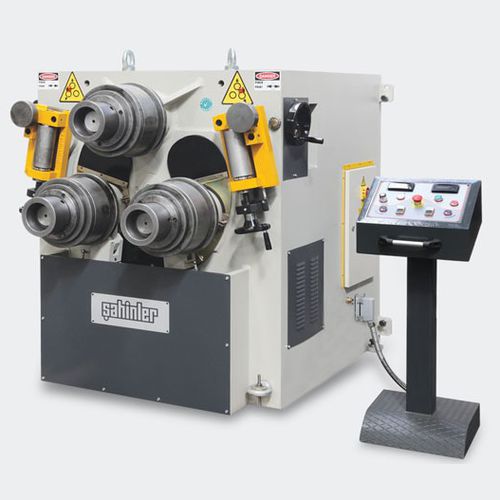Curvatrice idraulica - HPK 100 - Sahinler Metal Makina End. A.S. - per tubi / per profilati / a 3 rulli trascinatori