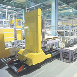 Pallettizzatore a strati - Seibu - robotizzato / per coperchio / di casse
