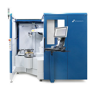 Sistema di ispezione robotizzato - RoboScan S Vertical - Stresstech GmbH - a camera / laser / a scansione