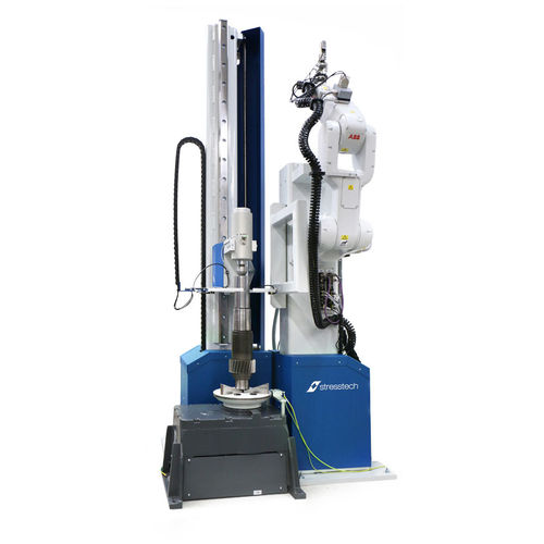 Sistema di ispezione robotizzato - RoboScan XL Vertical - Stresstech GmbH - a camera / laser / a scansione