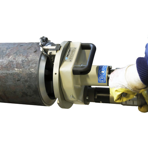 Smussatrice pneumatica - US40 - PROTEM - portatile / per tubi / a presa interna