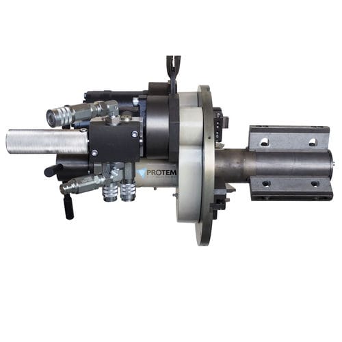Smussatrice pneumatica - US80 - PROTEM - portatile / per tubi / a presa interna